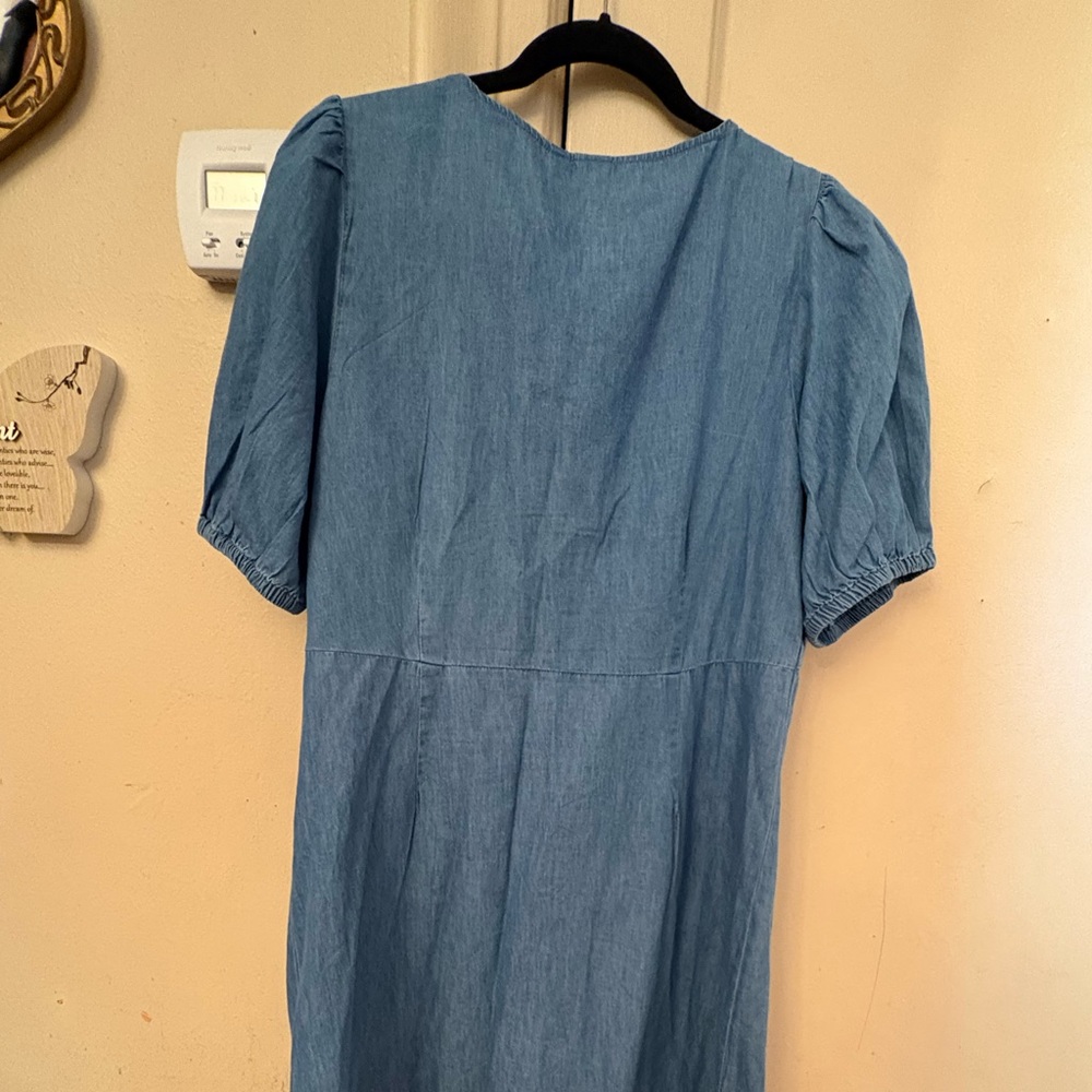 Blue Denim Dress